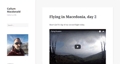 Desktop Screenshot of callum-macdonald.com