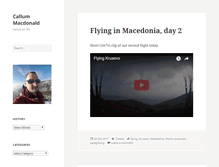 Tablet Screenshot of callum-macdonald.com